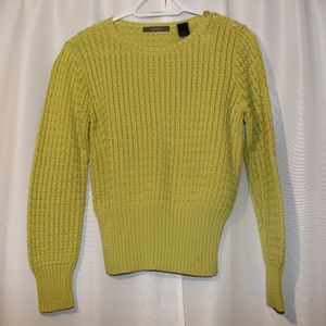 Liz Claiborne Green sweater